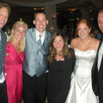 The 3 Lynch brothers & their wives (though we're missing Kim :-( ) that I've had the honor of DJing for! AWESOME FAMILY!! :-)  Brittany & Chris Lynch wedding, June 2011, DJ Entertainment , Barclay, Belmar, New Jersey
