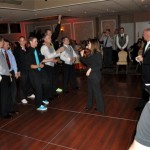 Tom's guy friends were a fun, crazy bunch!  Always a fun wedding at Oyster Point Hotel!   Diana  & Tom, May 21, 2011. DJ Entertainment  & Singer, Oyster Point, Red Bank, New Jersey