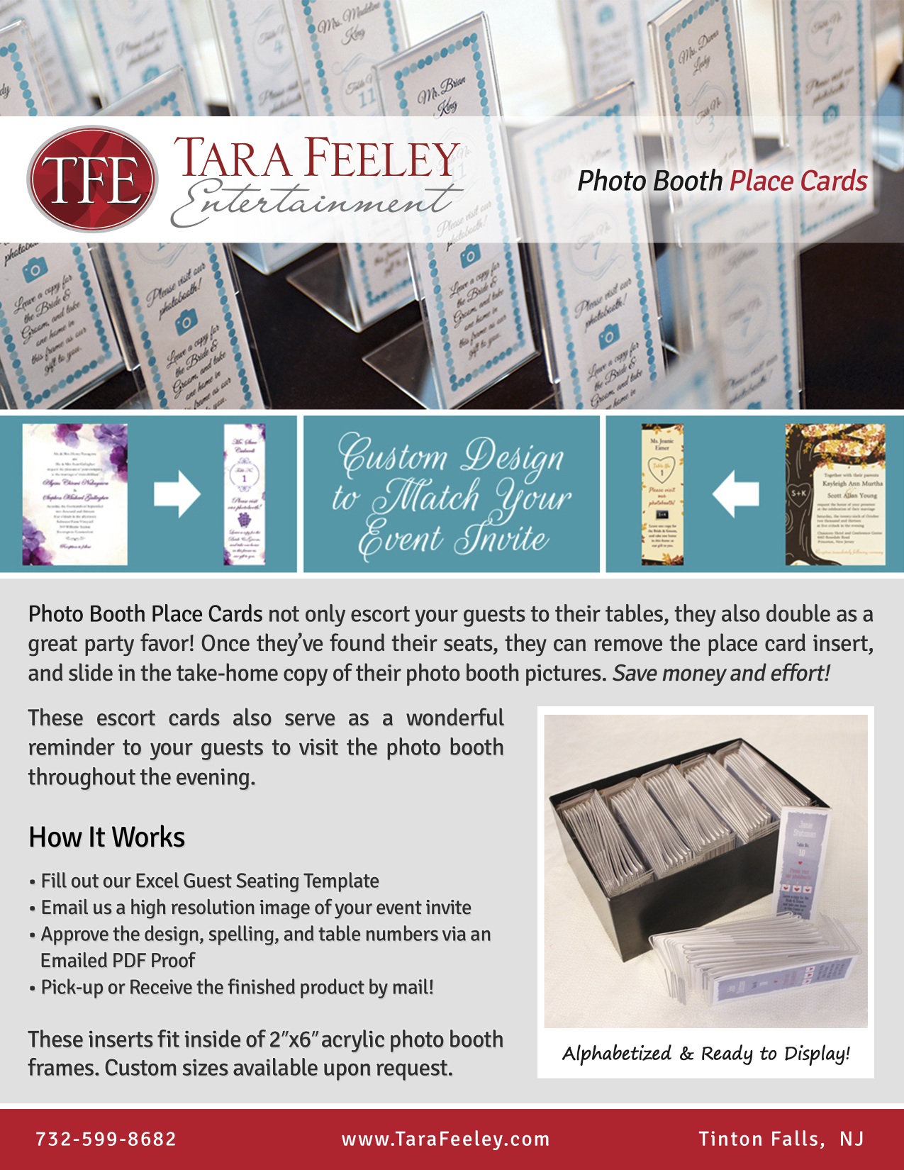TFE Photo Booth - Place Cards