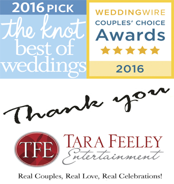 WeddingWire Couples Choice & Knot Best of Weddings TFE THANK YOU